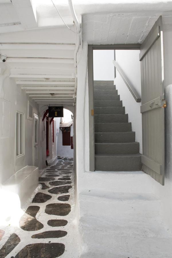 New Apartment In The Heart Of Mykonos Town - 3 Exteriör bild
